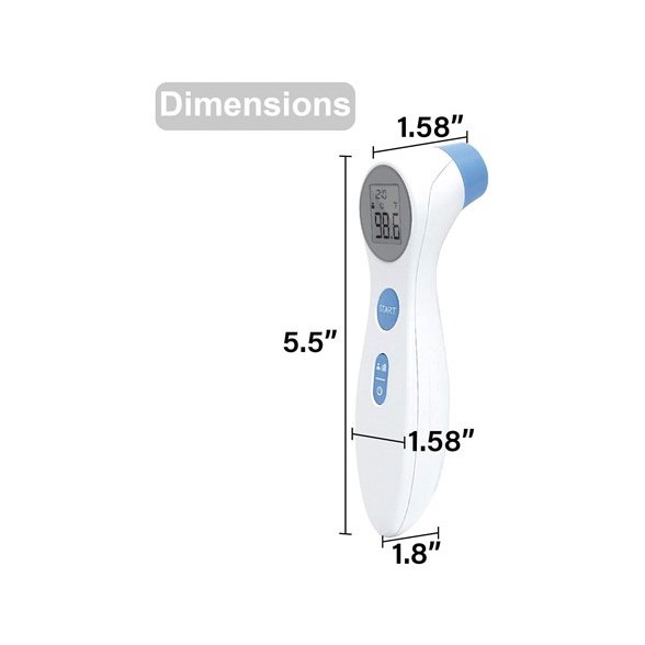 Nhiệt kế đo trán hồng ngoại không tiếp xúc sejoy cho trẻ em và người lớn - ảnh sản phẩm 4
