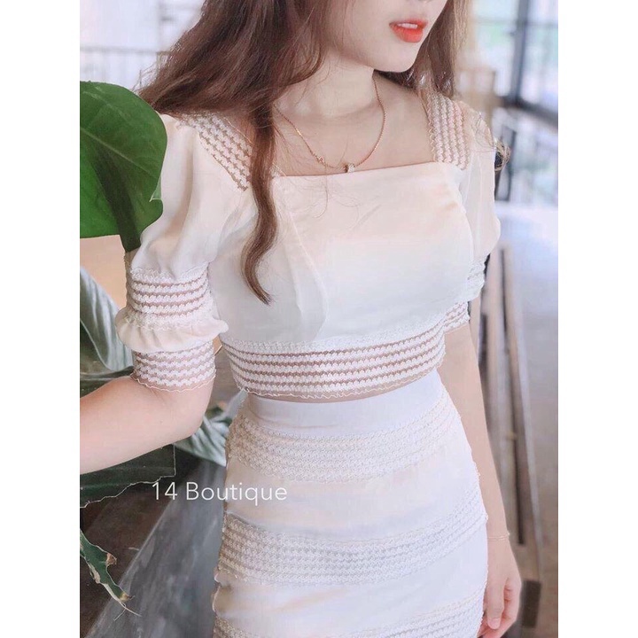 Ư ĐẦM NỮ BODY PHỐI REN CAO CẤP DÁNG TIỂU THƯ CÔNG CHÚA ĐUÔI CÁ QC