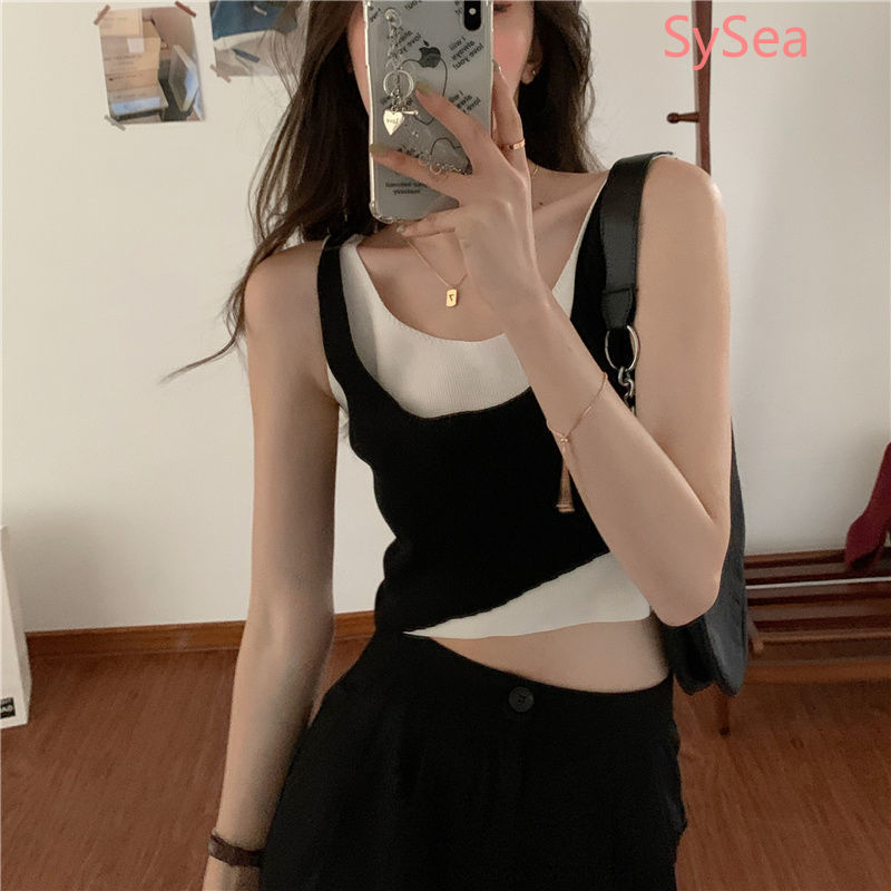 Áo Tank Top Sát Nách Thiết Kế Quyến Rũ Thời Trang Mùa Hè