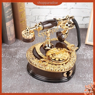 Hộp Nhạc Hình Điện Thoại Phong Cách Châu Âu Cổ Điển