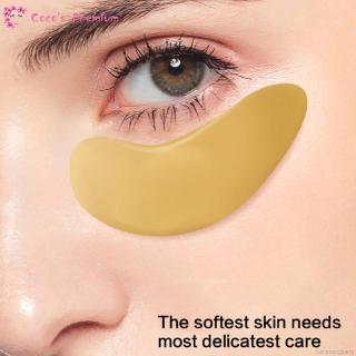 ✨_Coco Mặt nạ mắt Collagen vàng 24K chống lão hóa xóa thâm quầng tiện dụng