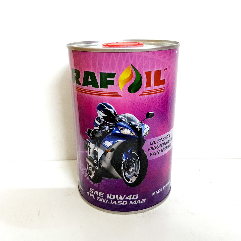 (SHOPEE TRỢ GIÁ)COMBO 6 LON 1L DẦU NHỚT RAFOIL 10W40 100% TỔNG HỢP