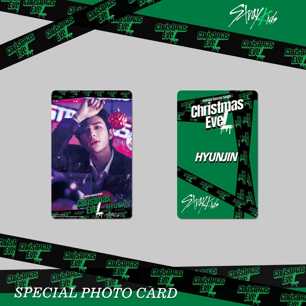 Stray Kids Album《Christmas EveL》Photocard StrayKidsCard 8pcs/set