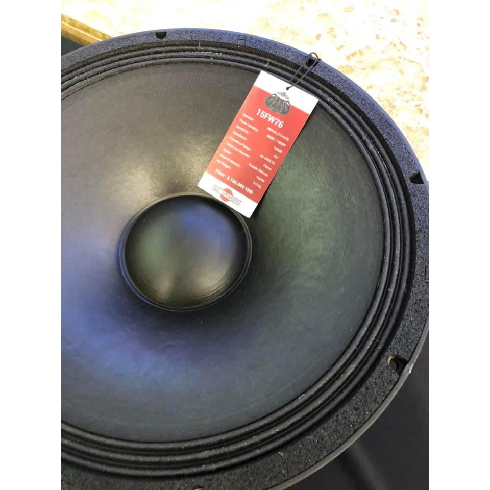 LOA BASS RỜI B&C SPEAKERS 15FW76 MADE IN ITALY -CHUYÊN TIẾNG CA- GIÁ BÁN 1 LOA