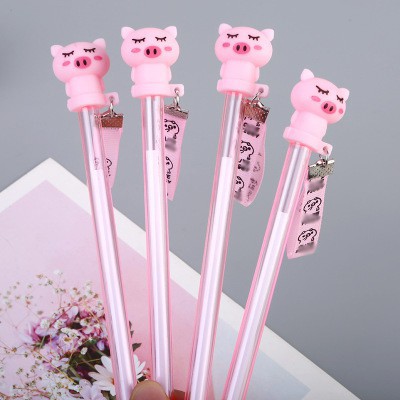 Bút tag heo hồng BT16 bút tag cute bút tag dễ thương