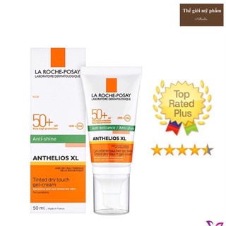 ( CHÍNH HÃNG ) Kem chống nắng La Roche-Posay Anthelios XL Dry Touch Gel Cream SPF 50+ da dầu mụn 50ml