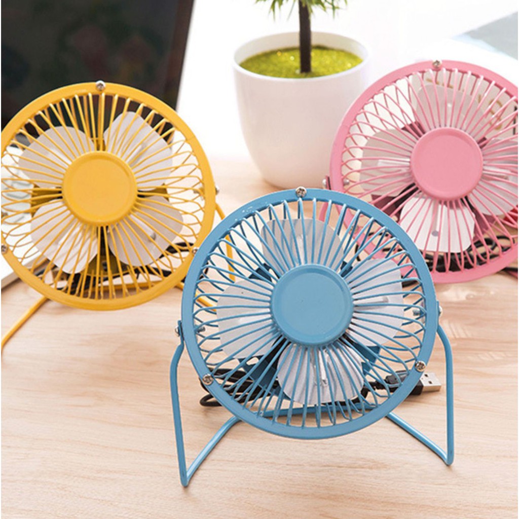 Quạt để bàn cắm cổng USB tiện dụng - Quạt mini bằng thép siêu bền đẹp | BigBuy360 - bigbuy360.vn