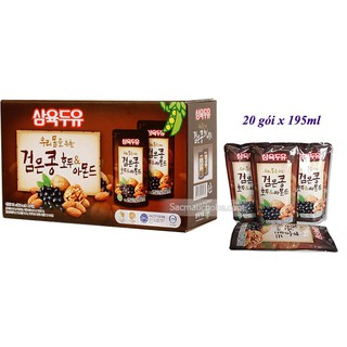 Sửa óc chó hạnh nhân 20 bịch X 195ml