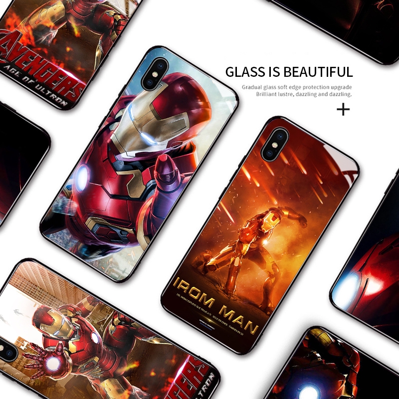 Realme 5S 5i 5 3 2 Pro GT Master Neo 2 5G Cho Ốp lưng điện thoại In Hình Superhero Ironman