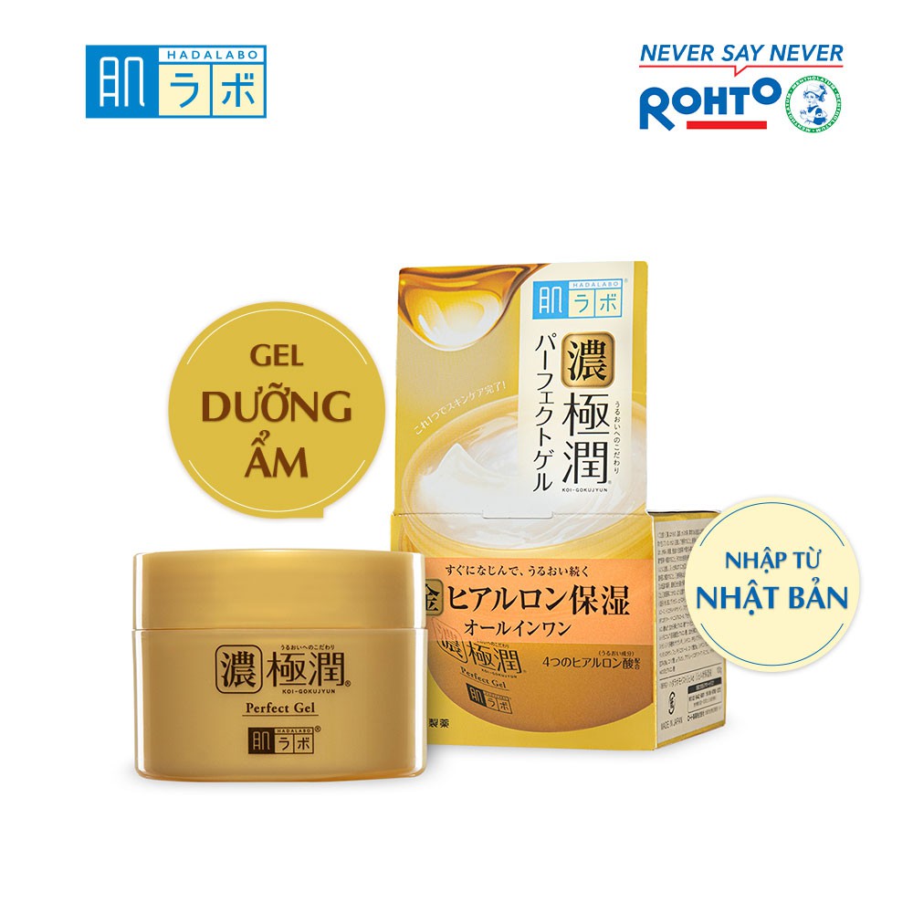 [Mã FMCGMALL -8% đơn 250K] Gel cấp ẩm Hada Labo Koi-Gokujyun Perfect Gel (100G) | BigBuy360 - bigbuy360.vn