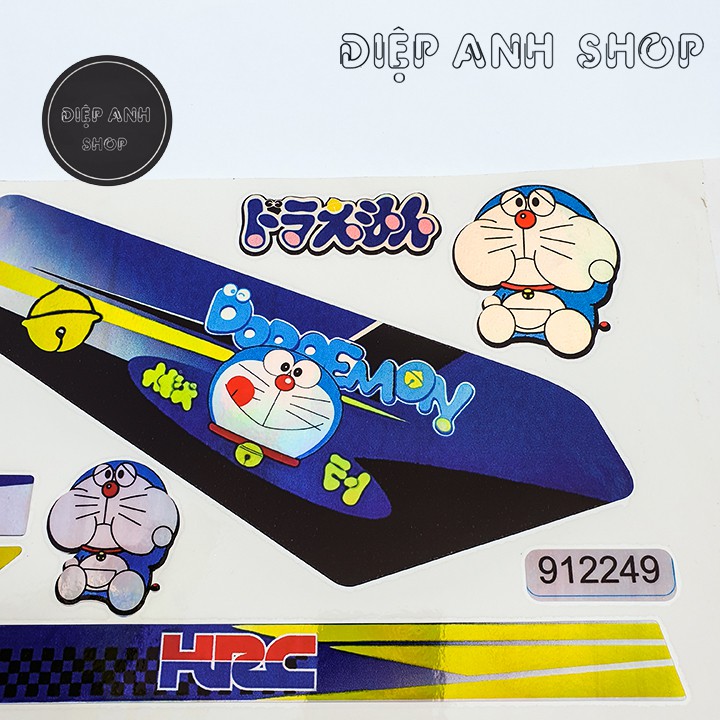 Tem Dream 7 màu Doraemon đẹp  - Tem dream chế