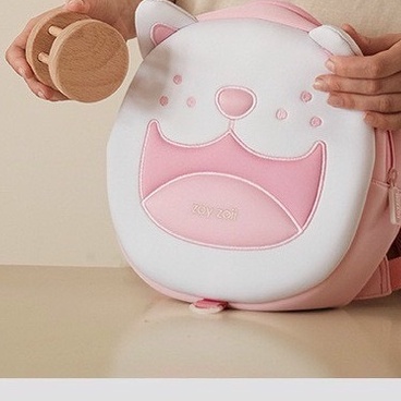 Balo ZoyZoii vải 3D chính hãng phiên bản đặc biệt kèm dây dắt tránh lạc cho bé 1-6 tuổi