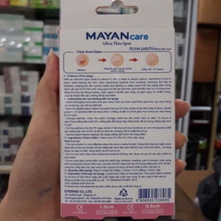 Miếng dán mụn mayan