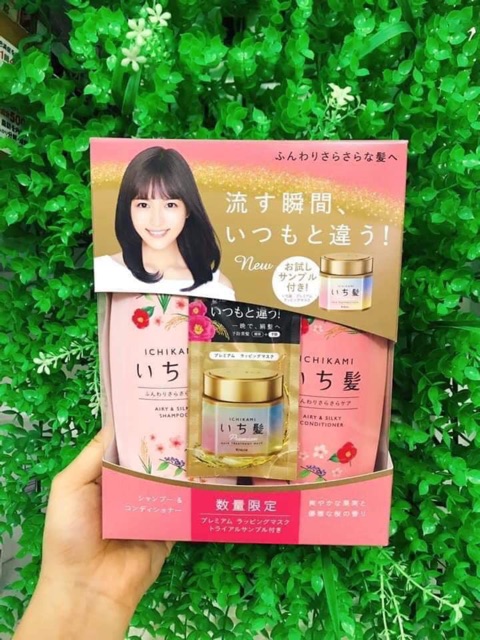 Set gội xả Ichikami ngăn ngừa rụng tóc Nhật | BigBuy360 - bigbuy360.vn