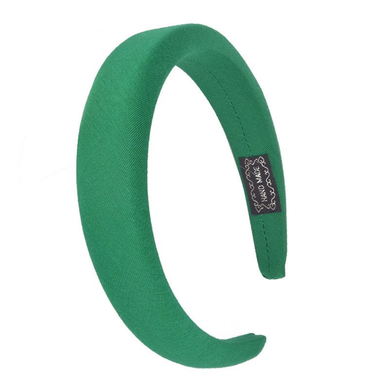 Băng Đô Bằng Xốp Dày Màu Kẹo Trơn Chống Trượt Phong Cách Dân Tộc Cổ Điển Dành Cho Bạn Nữ