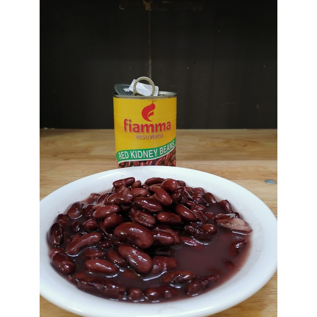 [400g] ĐẬU ĐỎ NGÂM NƯỚC MUỐI [Italia] FIAMMA Red Kidney Beans (halal) (atu-hk)