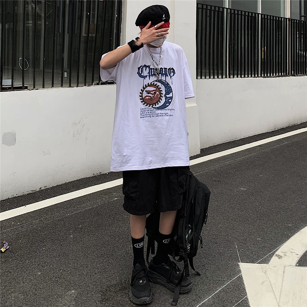 Áo thun tay lỡ nam nữ, áo phông form rộng ATL211 - Yinxx | BigBuy360 - bigbuy360.vn