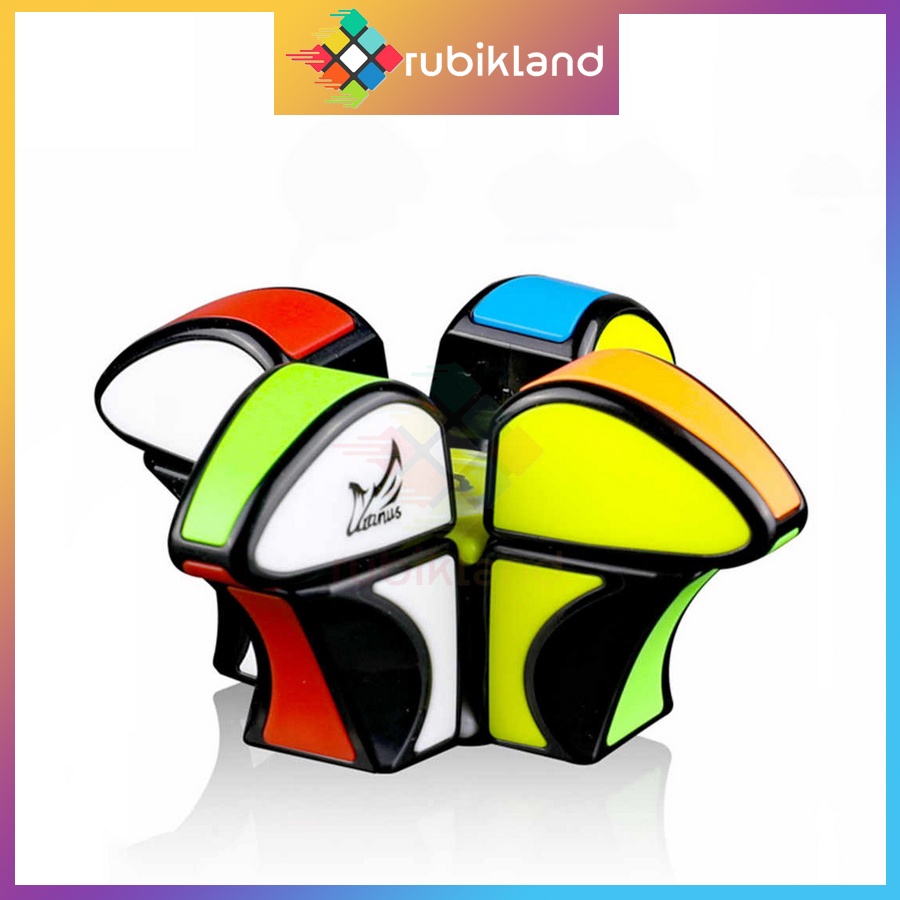 Rubik Biến Thể QiYi Windmill Fidget Spinner 1x3x3 Rubic Đồ Chơi Trí Tuệ Trẻ Em