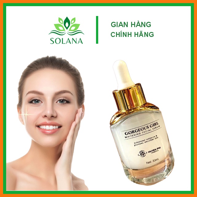 Sâm Tố Nữ Huyền Phi, Giảm nhăn, Mụn ẩn, Hạn chế dầu bã nhờn, Tàn nhang SOLANA