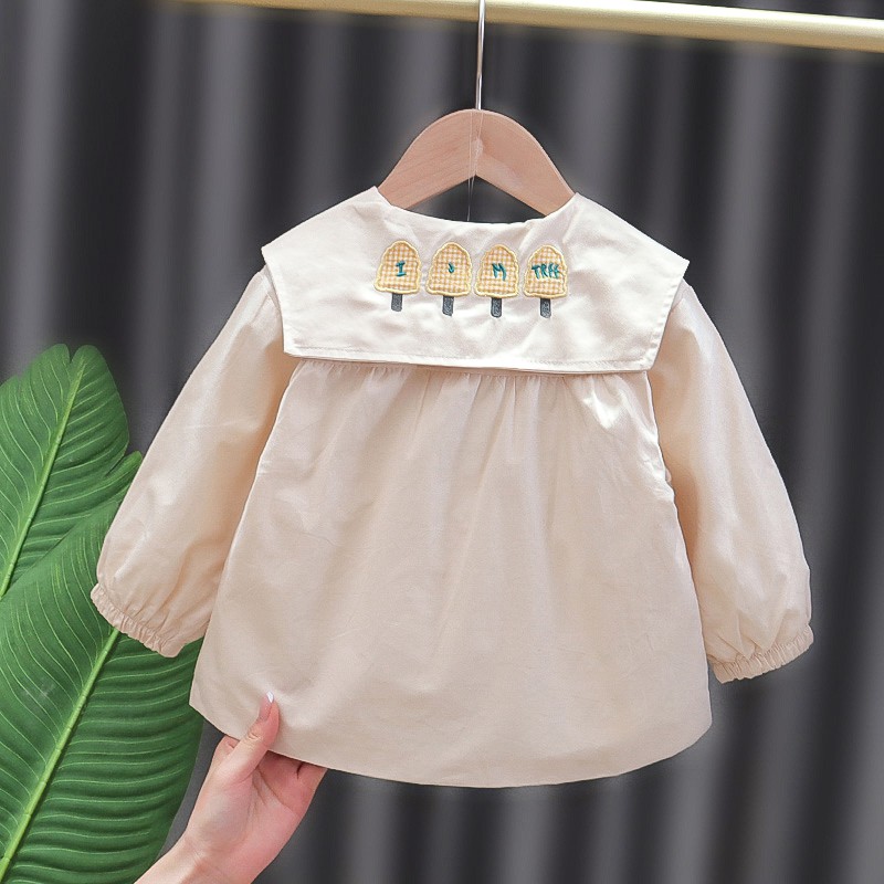 Áo Khoác Cardigan Tay Dài Nhiều Màu Sắc Cho Bé Gái