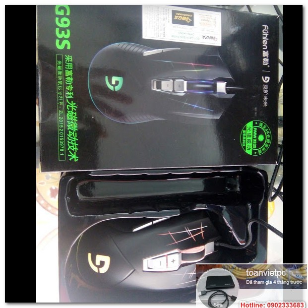 Chuột game cao cấp chính hãng Fuhlen G93S