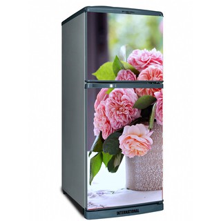 Decal trang trí tủ lạnh mẫu Bó Hoa 2