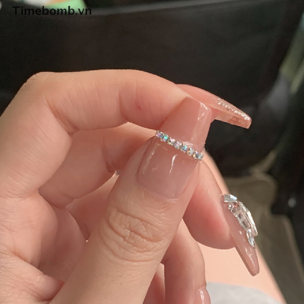 [Hàng mới về] Dây xích kim loại tùy chọn màu sắc và kiểu dáng 23cm trang trí móng tay nghệ thuật