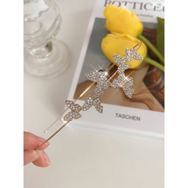 Băng đô, cài tóc thời trang đính đá hàn quốc ủa