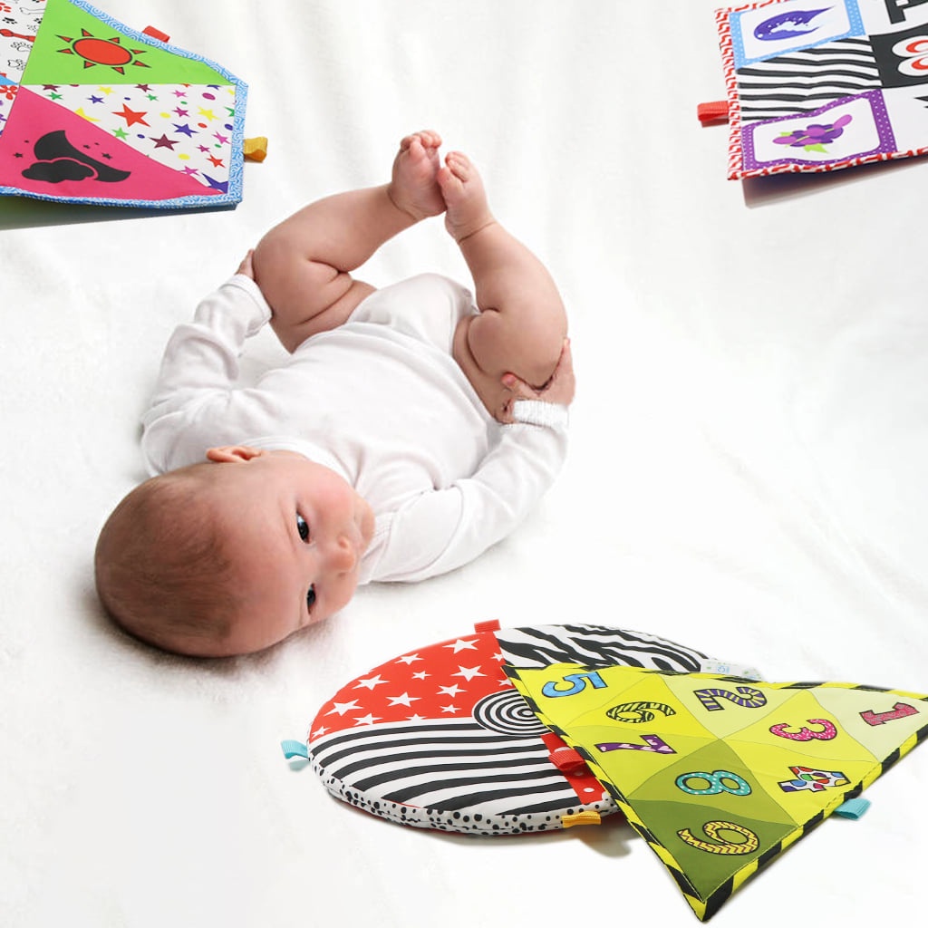 Tranh vải Tummy Time kích thích thị giác PiPoVietnam cho bé từ sơ sinh
