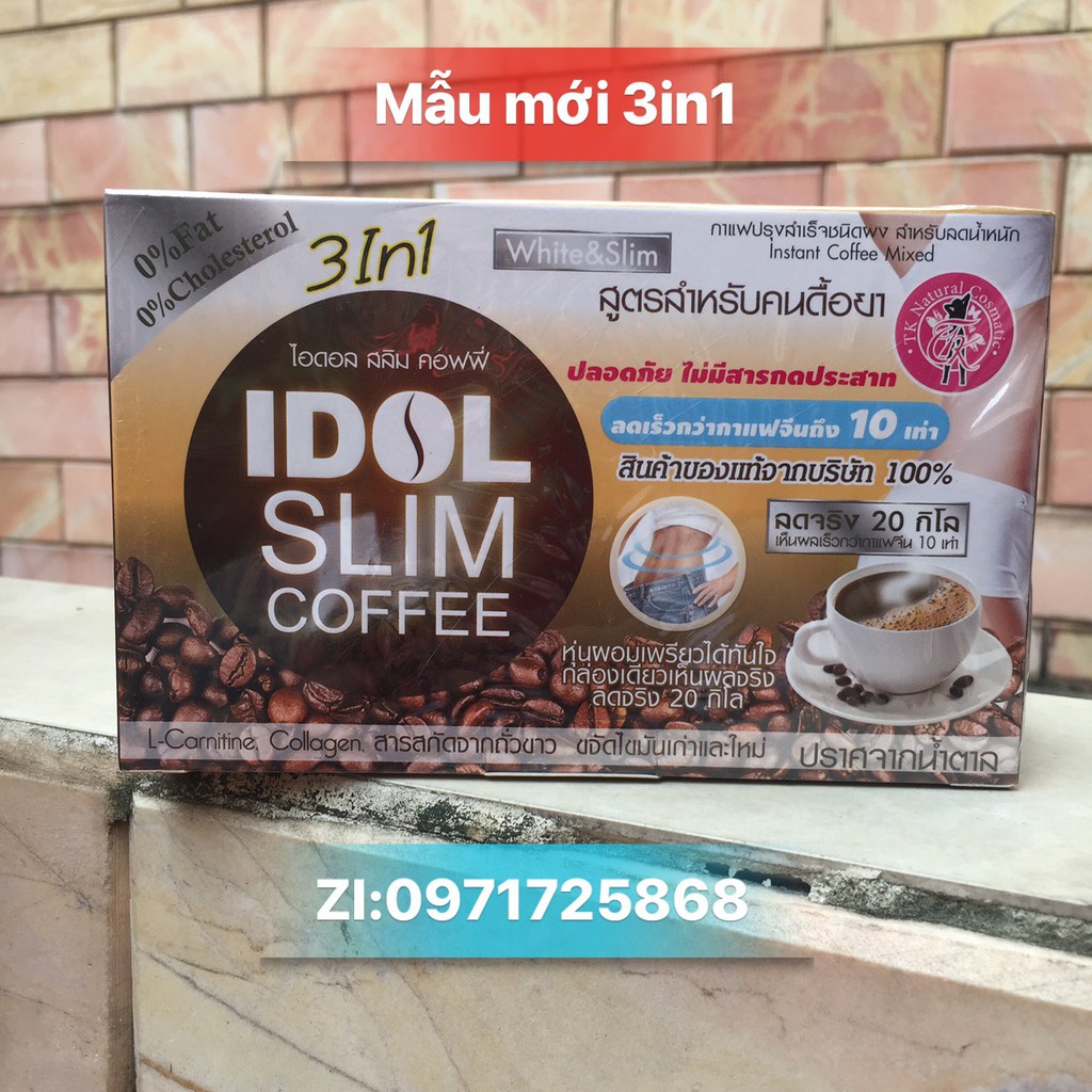 Idol Slim Coffee [mẫu mới 3in1]