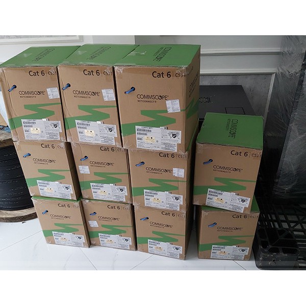 Cáp mạng lan cat6 utp commscope/amp