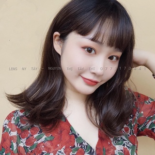 [Lens Hàn Quốc] Nâu Chocolate Giãn Nhẹ (Có độ cận & lệch)