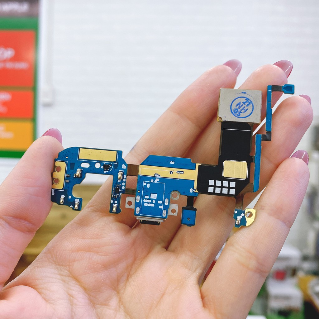 Cụm sạc Samsung S8 plus SM-G955 ( mic , tai nghe, mạch sóng ) , mạch sạc G955F G955U G955N linh kiện loại tốt, đổi trả