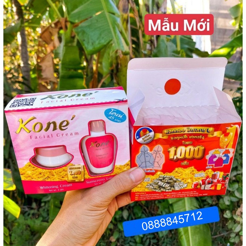 KEM KONE NỘI ĐỊA THÁI KEM HẠT LI TI + NƯỚC HOA HỒNG