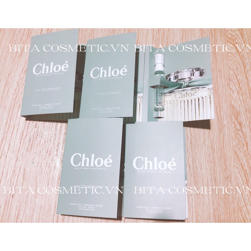 Vial Nước Hoa Chloe Naturelle Eau de Parfum 2022