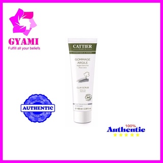 [Hàng AUTH] Tẩy Da Chết Đất Sét Cattier Gommage Argile Aloe Vera 100ml