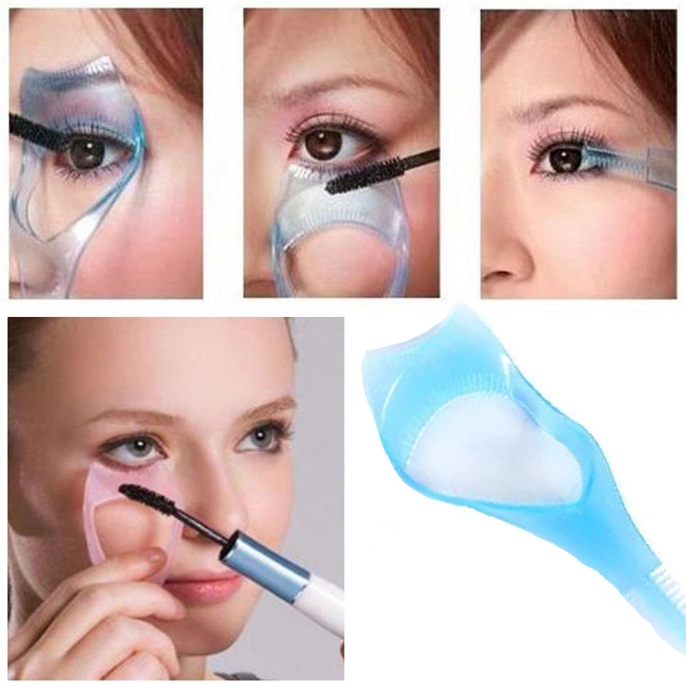 [Hàng mới về] Lược khuôn hỗ trợ chải trang điểm mascara 3 trong 1 màu ngẫu nhiên