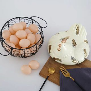 (ORDER) Giỏ gà đựng trứng dễ thương 02