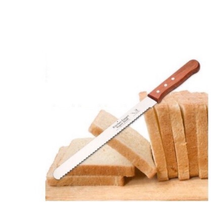 Dao cắt bánh cán gỗ 37cm lưỡi dày