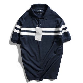 Áo thun Polo nam BESTA in phối ngực chất Cotton cá sấu xuất xịn,chuẩn form,trẻ trung-năng động P42 - POLOMAN