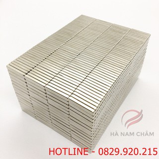 nam châm chữ nhật dài 20mm rộng 3.8mm dày 2.5mm chuyên gắn hộp