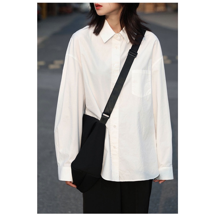 Áo Sơ Mi Nữ Tay Dài Kiểu Dáng Thời Trang Phong Cách Hàn Quốc