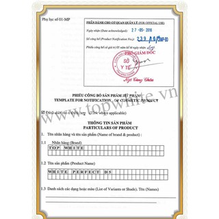 Sữa Rửa Mặt D5 Top White - White Perfect D5