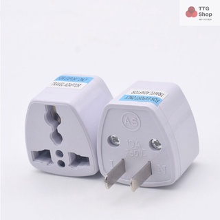 Phích cắm chuyển đổi ổ cắm 3 chấu sang 2 chấu