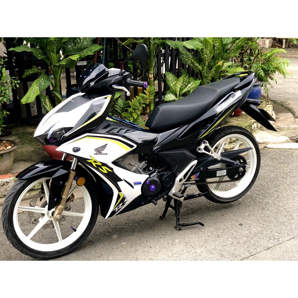 Tem Rời Winner X mẫu RS150 màu đen trắng vàng