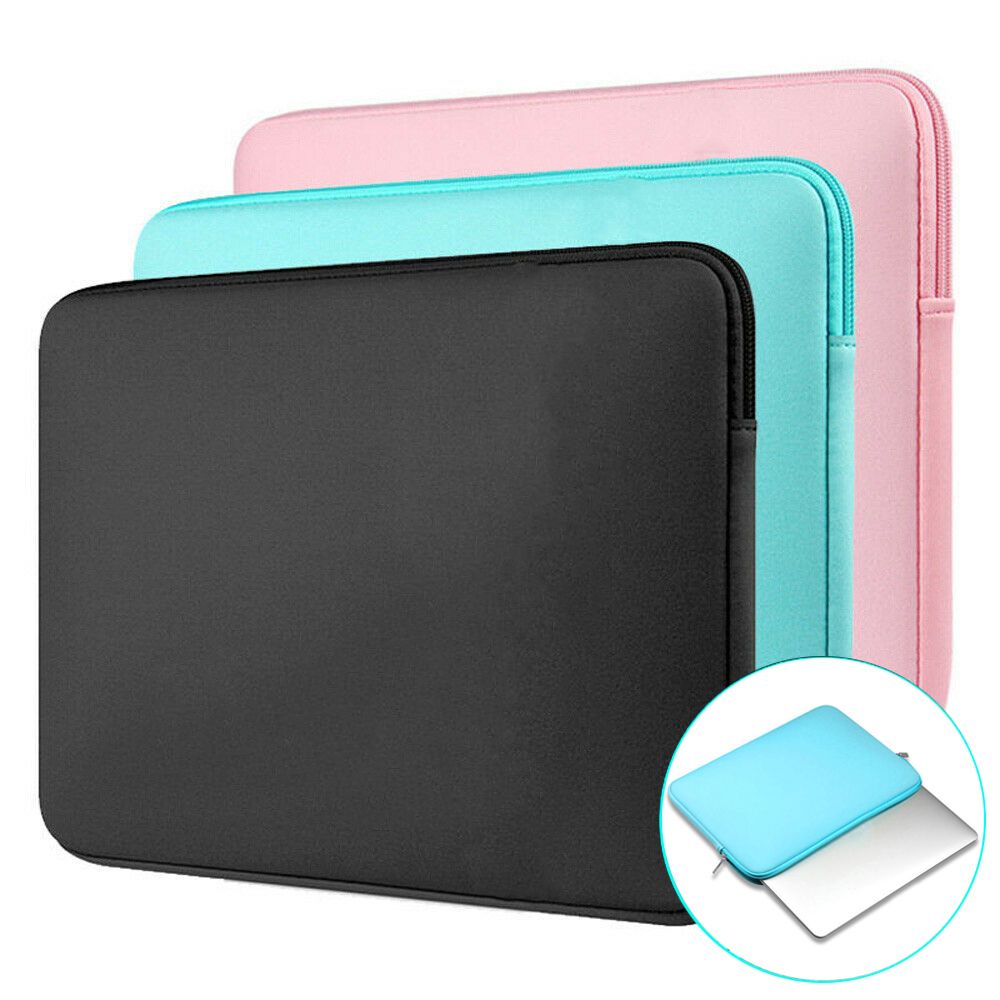 MYRON Túi xách laptop siêu mỏng mềm chống sốc chống thấm nước nhiều màu sắc thời trang