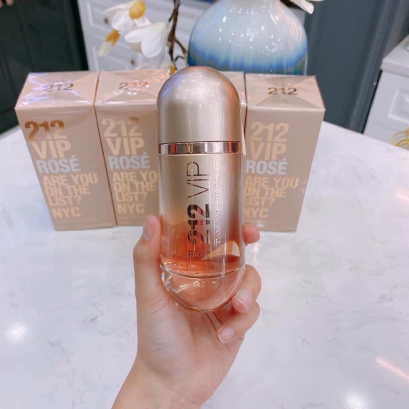 Nước hoa Carolina Herare 212 VIP Rose EDP 80ml