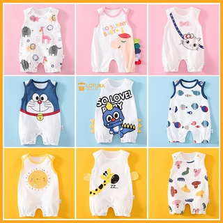 [Vải CAO CẤP] Body Sát Nách cho bé chất Cotton Mềm Mịn mẫu quần áo sơ sinh Bé Trai Bé Gái siêu dễ thương 0 đến 12 tháng