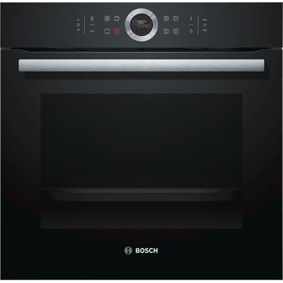 Lò Nướng Bosch HBG635BB1 Series 8 - Dung Tích 71L, Kính Cách Nhiệt Nhiều Lớp, Đen