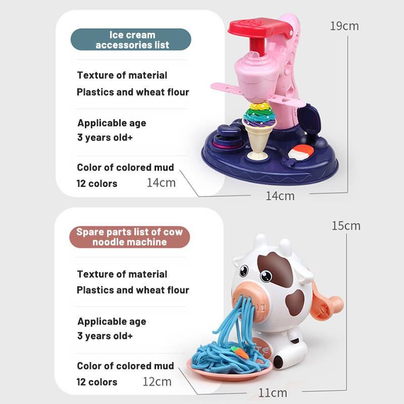 Set đồ chơi nặn đất sét nấu ăn SEA SUN TOYS kiểu dáng hoạt hình nhiều mẫu tùy chọn đáng yêu dành cho trẻ em